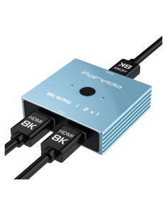 Conmutador HDMI 8K 2 en 1 Fengqing - Soporta 8K 120Hz