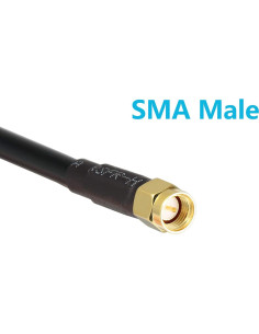 Cable coaxial GEMEK SMA macho a hembra 10 pies (3m) 50 Ohm 2