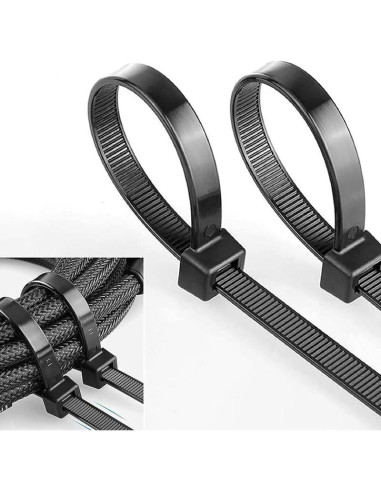 Bridas Negras Bynbbur 100 Pcs 20,32 cm Alta Resistencia