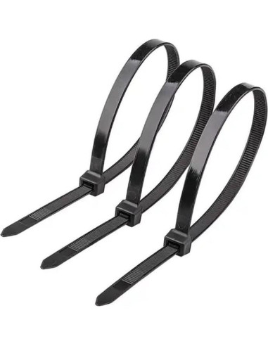 Bridas Negras Bynbbur 100 Pcs 20,32 cm Alta Resistencia