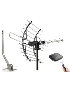 Antena de TV Digital HD PIBIDI Amplificada 200 Millas 4K