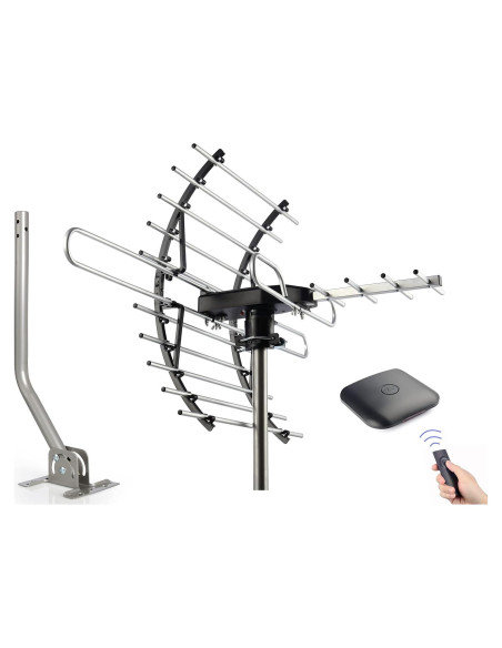 Antena de TV Digital HD PIBIDI Amplificada 200 Millas 4K