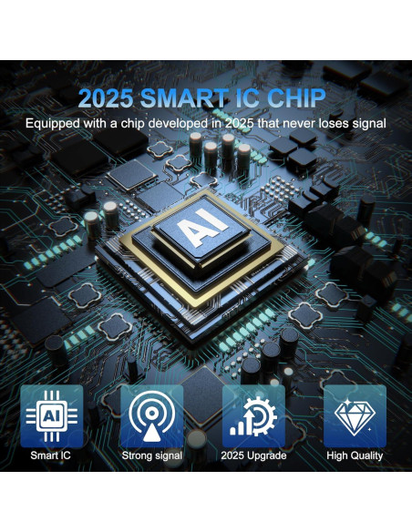 Antena de TV Interior/Exterior Inuito TV8064 4K 1080p