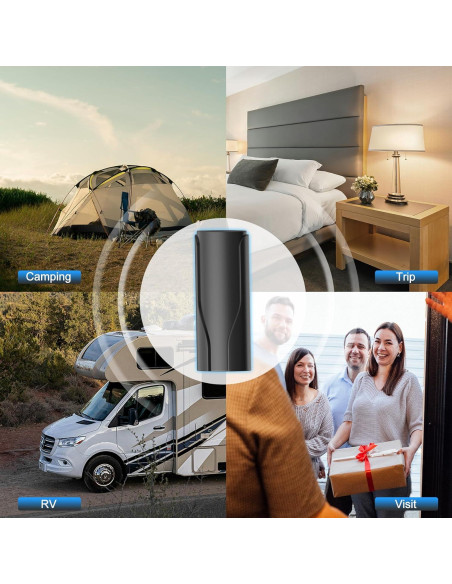 Antena de TV Interior/Exterior Inuito TV8064 4K 1080p