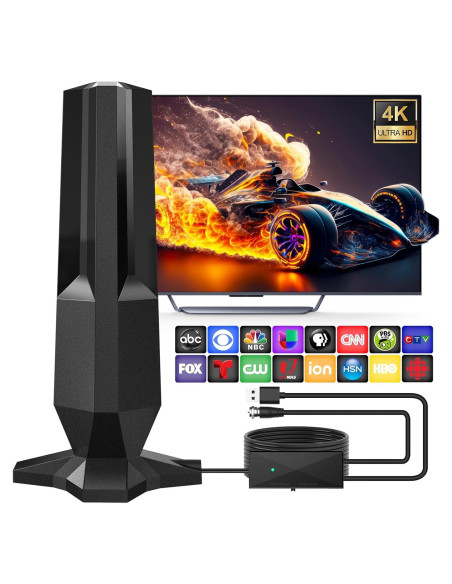 Antena Digital para TV BSTVMOV BS002 HD 4K 3058 km