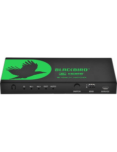 Conmutador HDMI 2x1 Monoprice Blackbird 8K 60Hz 4K 120Hz 2