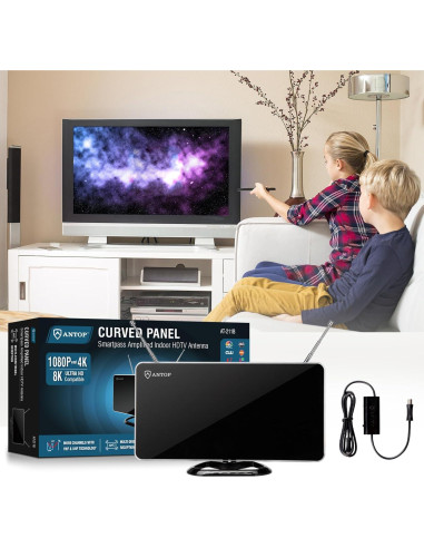 Antena de TV Interior KERAXL AT-211B Multidireccional