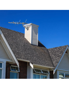 Antena Yagi RCA ANT754E para TV Exterior 4K 1080p 2