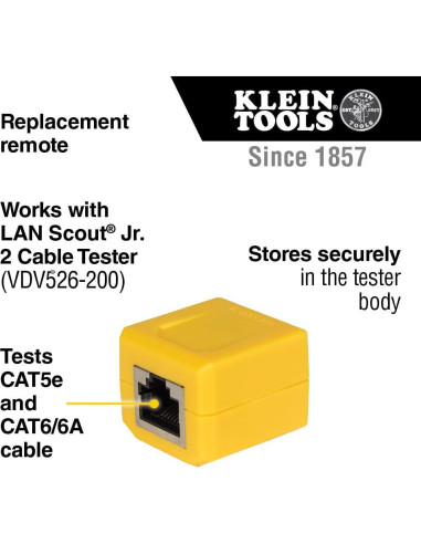 Control Remoto Klein VDV999-200 para Probador LAN Scout Jr. 2