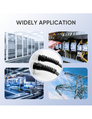 Conector de Alivio de Tensión LISTENJIALE NPT 1" 2 Pcs Negro