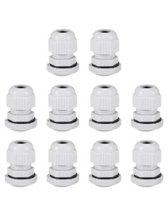 Conector de Cable PG9 uxcell 2-6mm Impermeable Nylon