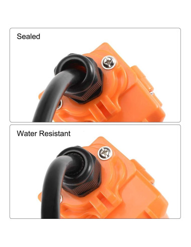 Conector de Cable PG9 uxcell 2-6mm Impermeable Nylon