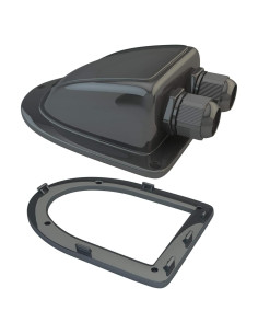 Entrada de Cable Solar Haoguo Impermeable 2mm a 6mm - Negro