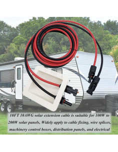 Caja de entrada de cable solar Repairus 10AWG 3m a prueba de clima 2