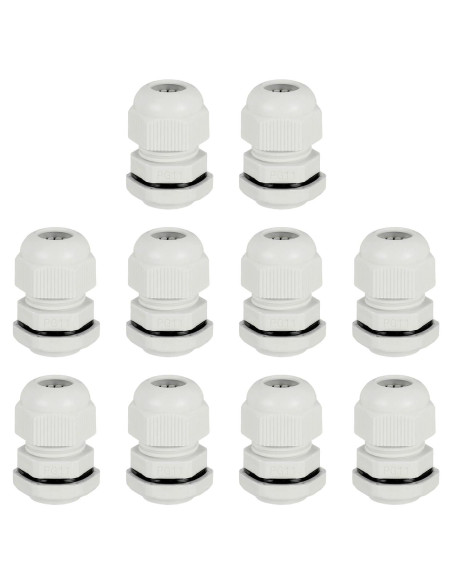 Abrazaderas de Cable PG11 Impermeables MECCANIXITY 30 Pcs