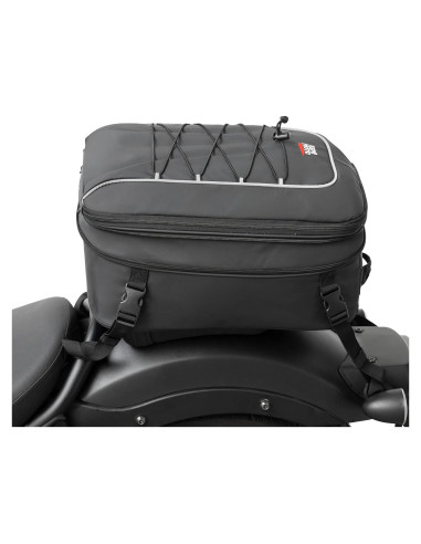 Bolsa de Cola KEMIMOTO 30L Impermeable Expandible para Motocicleta