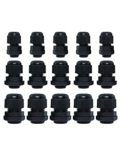 15 Conectores Protectores de Cable PG7 PG9 PG11 Bxian