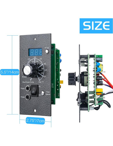 Controlador Digital Mejorado Unidanho BAC365 para Parrilla Traeger