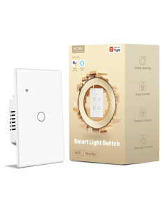Interruptor de Pared Táctil Inteligente MOES 1 Gang Blanco 110V