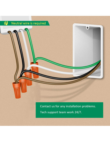 Interruptor Regulador Inteligente Martin Jerry SD01 150W WiFi