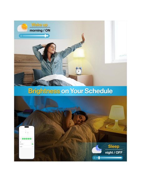 Interruptor de Atenuación Inteligente Sunco 2 Pack WiFi 80W