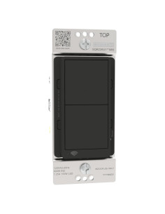 Interruptor WiFi Square D X 15A Monitoreo Energía Negro