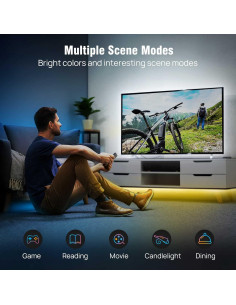 Tira de Luz LED Inteligente Sengled Zigbee 1m Multicolor 2