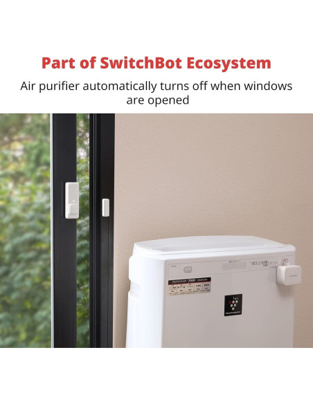 Sensor de Contacto Inalámbrico SwitchBot para Puertas y Ventanas