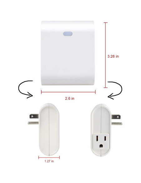 Enchufe Inteligente Regulador Z-Wave Eva Logik ZW39 500W