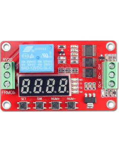 Módulo de Relé de Tiempo de Retraso UCTRONICS 12V Programable 2