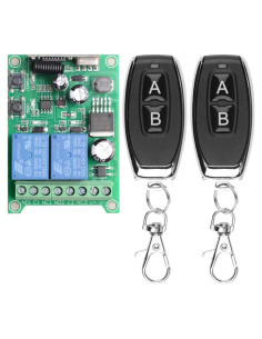 Interruptor Remoto Inalámbrico Fushionsea AK-RK02E 2 Canales
