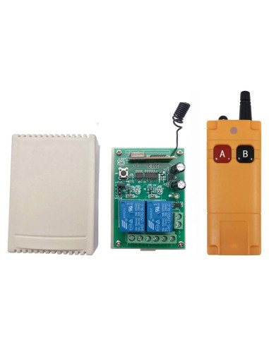 Interruptor Remoto Inalámbrico Kaleinavi 2 Canales 12-48V