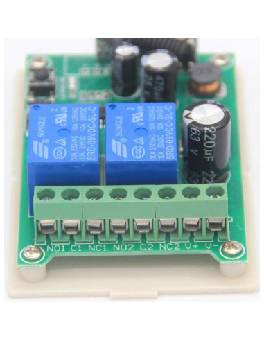 Interruptor Remoto Inalámbrico Kaleinavi 2 Canales 12-48V