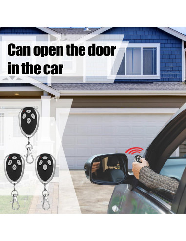 Abridor de Puerta Remoto Kingdder 3 Pcs 433.92MHz