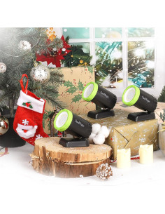 Juego de 2 luces LED recargables SEAMAGIC 360 ajustables 2