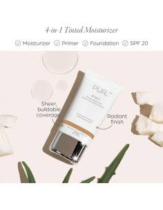 Hidratante Tinte 4-en-1 Almendra SPF 20 - Facial y Base 2