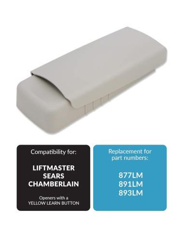 Teclado de entrada LiftMaster 877LM Amarillo para Garaje