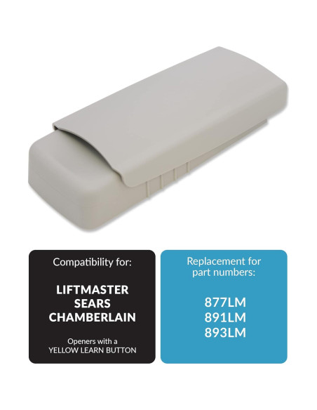 Teclado de entrada LiftMaster 877LM Amarillo para Garaje