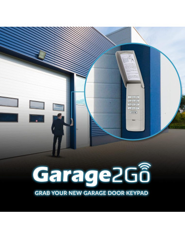 Teclado de entrada LiftMaster 877LM Amarillo para Garaje