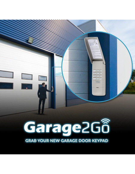 Teclado de entrada LiftMaster 877LM Amarillo para Garaje