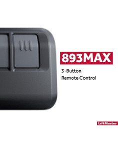 Control Remoto LiftMaster 893Max 3 Botones para Puertas de Garaje - Paquete de 2 2