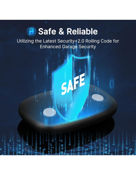 Control Remoto Lineal CreaCity MCT-3 para Puertas de Garaje