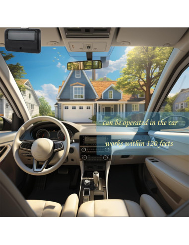 Control Remoto 891LM Werhoo para Garaje Amarillo Verde