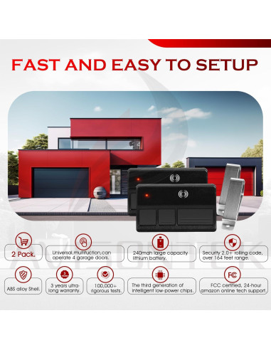 Control Remoto Universal LiftMaster 371LM 373LM 971LM 973LM