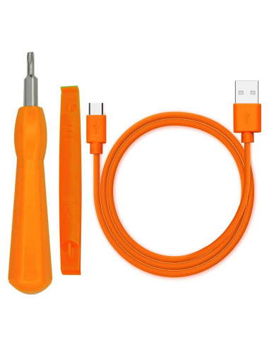 Destornillador y Cable de Carga Ring - Naranja - 1,01 m