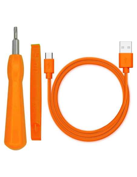 Destornillador y Cable de Carga Ring - Naranja - 1,01 m