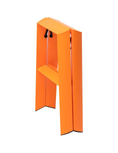 Escalera de Paso Hasegawa Lucano 2 Escalones Naranja 2