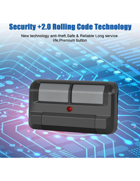 Control Remoto 892LT LiftMaster Security+ 2.0 - Paquete de 3