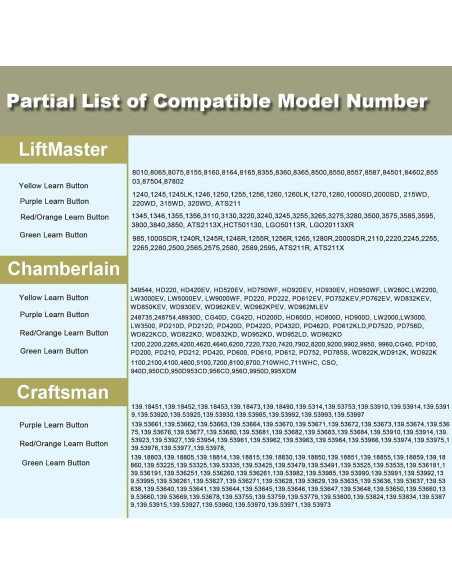 Teclado Inalámbrico para Puerta de Garaje Liftmaster 877MAX