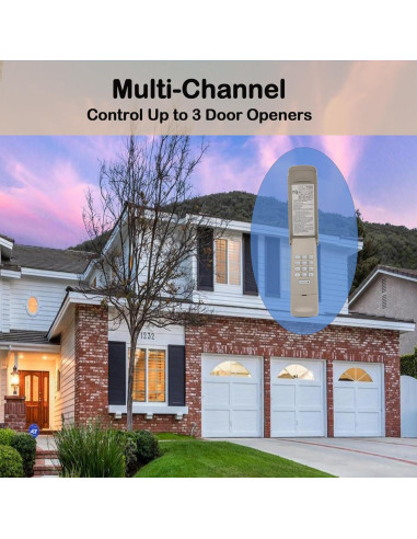 Teclado Inalámbrico para Puerta de Garaje Liftmaster 877MAX